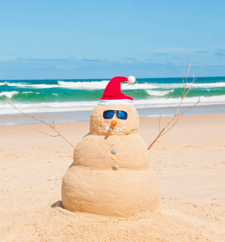 sand snowman